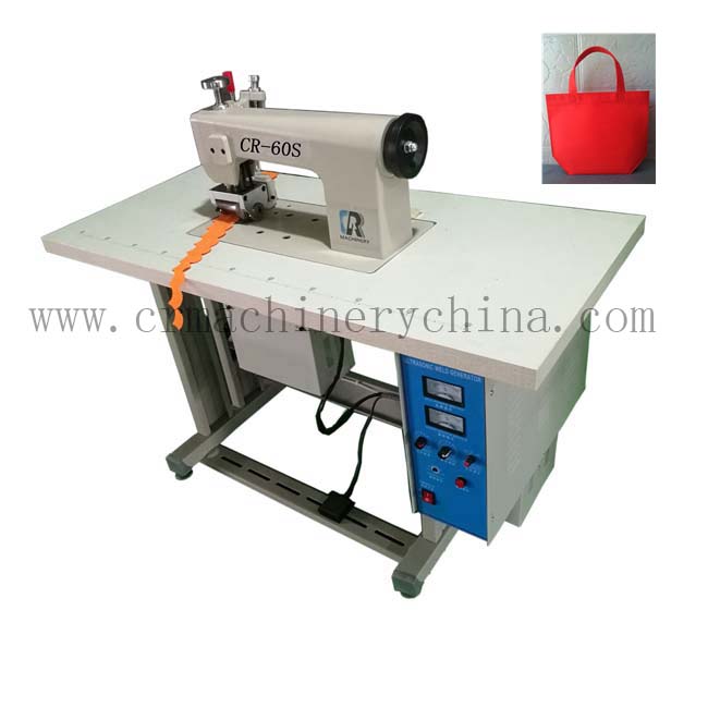 Ultrasonic Sealing Machine Industrial Sewing With  Fabric Cutting