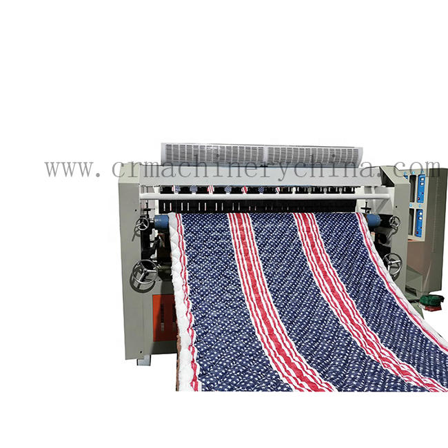 Auto Ultrasonic Quilting Blanket Embossing Machine