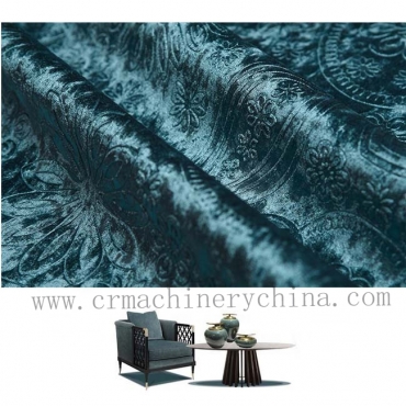 Emboss Machine Textile For Sofa Dress Wall Cloth