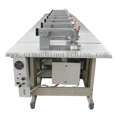 CR-60S Ultrasonic Sealing Machine Industrial Sewing With  Fabric Cutting