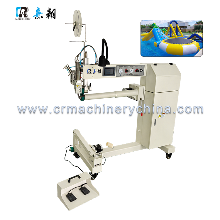 CR-G16 Dual Lower Arm Hot Air Hot Wedge Plastic Welding Machine