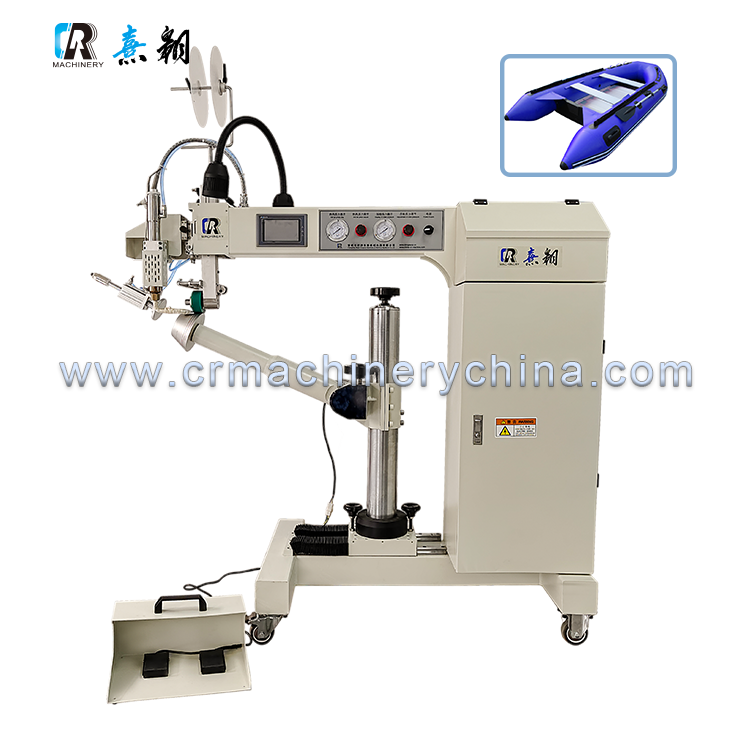 CR-G18 Inflatable Boat Rubber Cone End Welding Machine