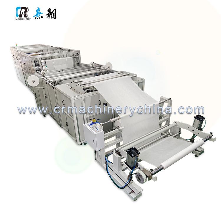 Fully Automatic Ultrasonic Surgical Gown Body Making Machine