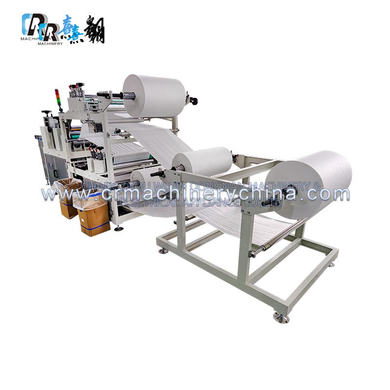 Fully automatic ultrasonic surgical gown sleeve making machine