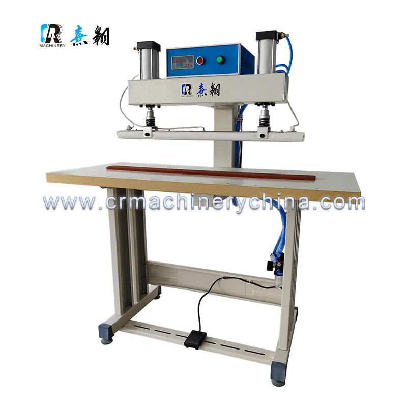 CR-W01 Pneumatic Flat Heat Press Machine for Garment Taping