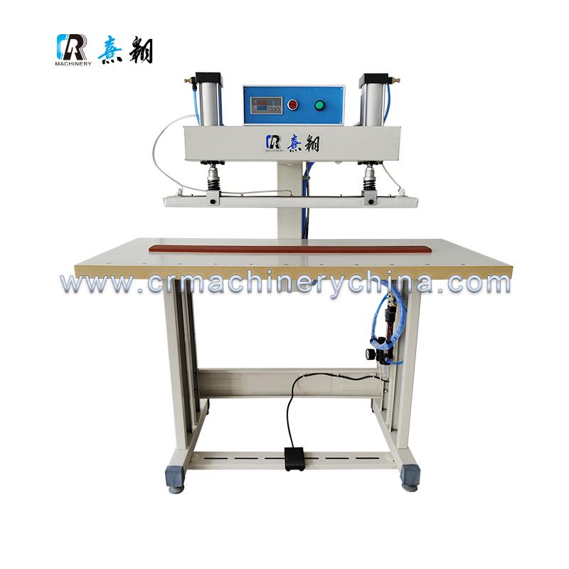 CR-W01 Pneumatic Flat Heat Press Machine for Garment Taping