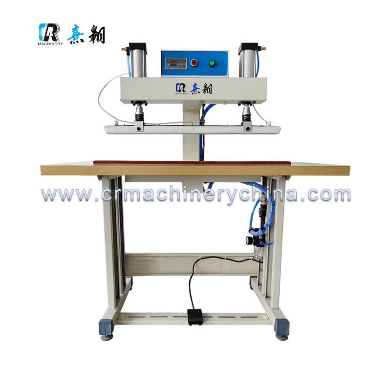 CR-W01 Pneumatic Flat Heat Press Machine for Garment Taping