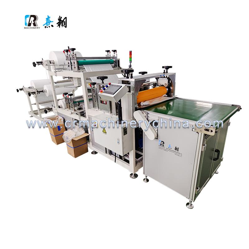 CR-MT02 Fully automatic ultrasonic surgical gown sleeve making machine