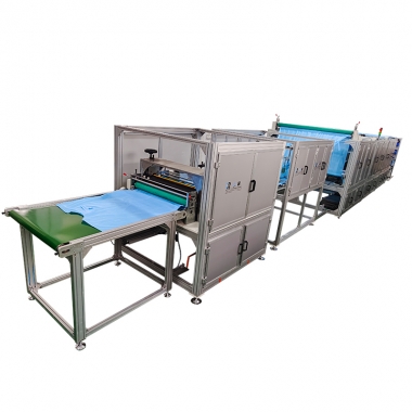 CR-IW01 Fully Automatic Ultrasonic Surgical Gown Body Making Machine