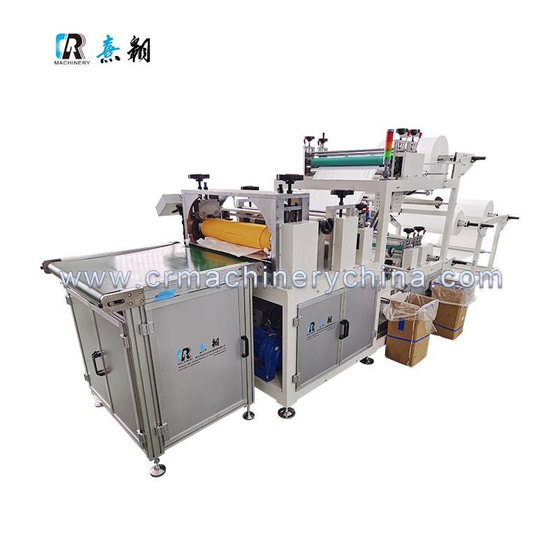 CR-MT02 Fully automatic ultrasonic surgical gown sleeve making machine